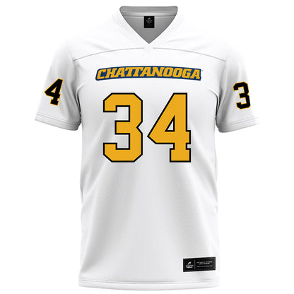 UTC - NCAA Football : Hudson Powell - White Football Jersey-0