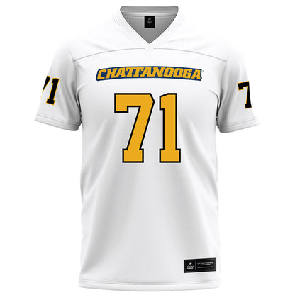 UTC - NCAA Football : Connor Coffman - White Football Jersey-0
