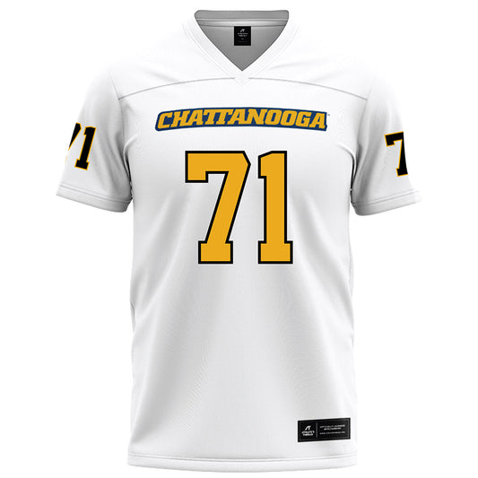 UTC - NCAA Football : Connor Coffman - White Football Jersey-0