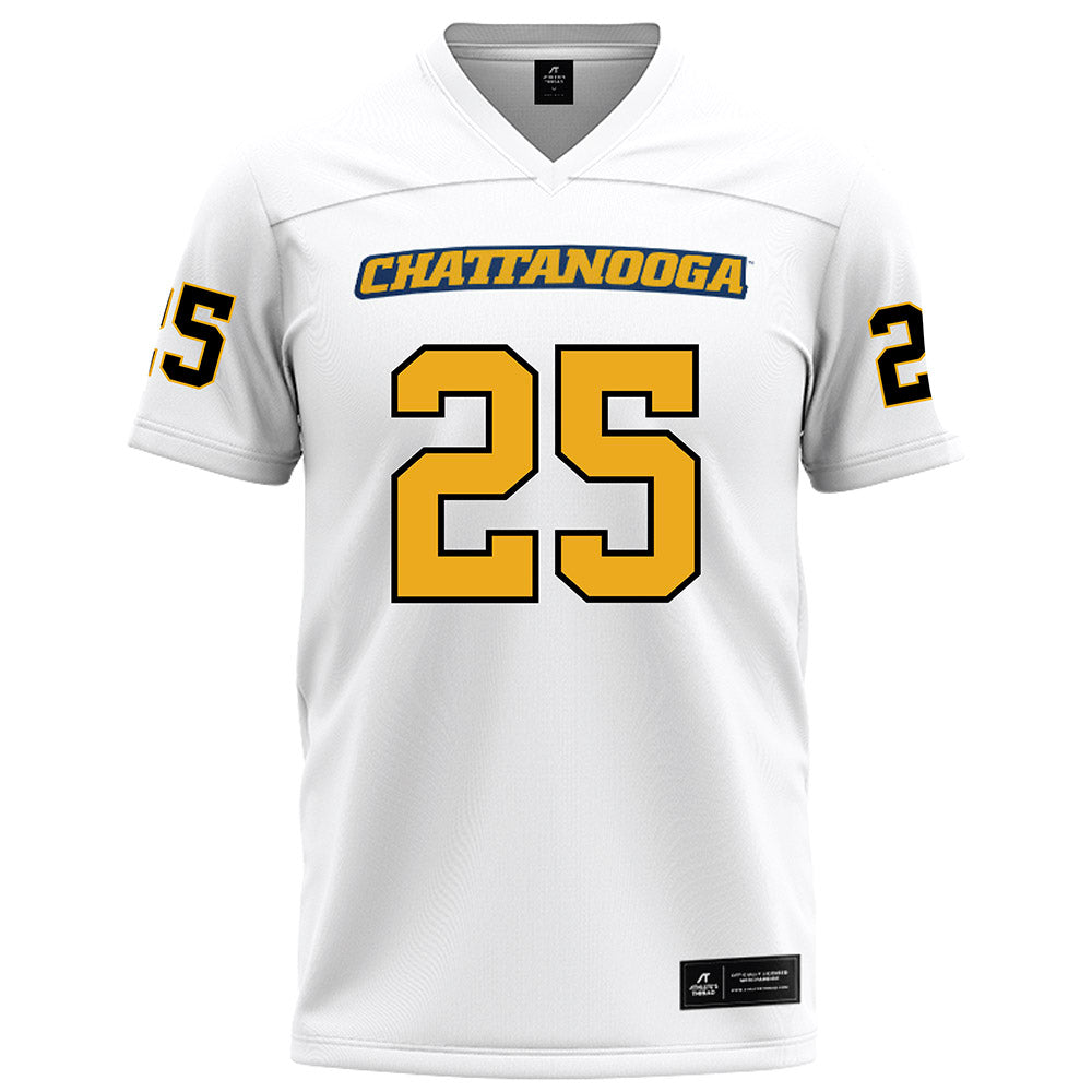 UTC - NCAA Football : Chayce Bishop - White Football Jersey