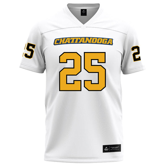 UTC - NCAA Football : Chayce Bishop - White Football Jersey
