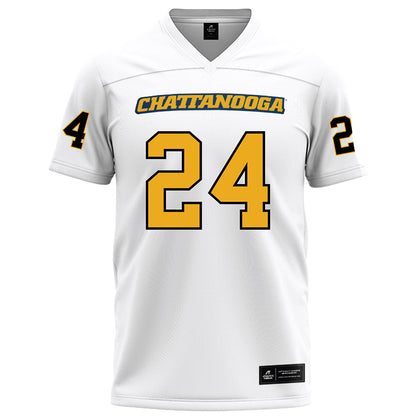 UTC - NCAA Football : Kelly Sejour Jr - White Football Jersey-0