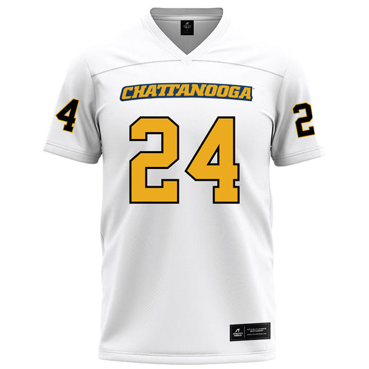 UTC - NCAA Football : Kelly Sejour Jr - White Football Jersey-0