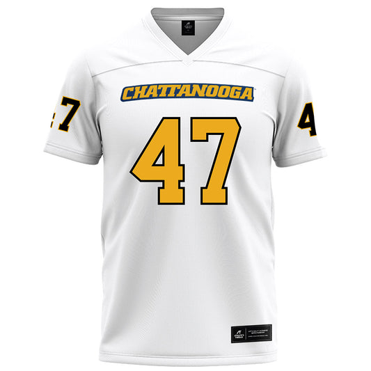 UTC - NCAA Football : Gavin Helton - White Football Jersey