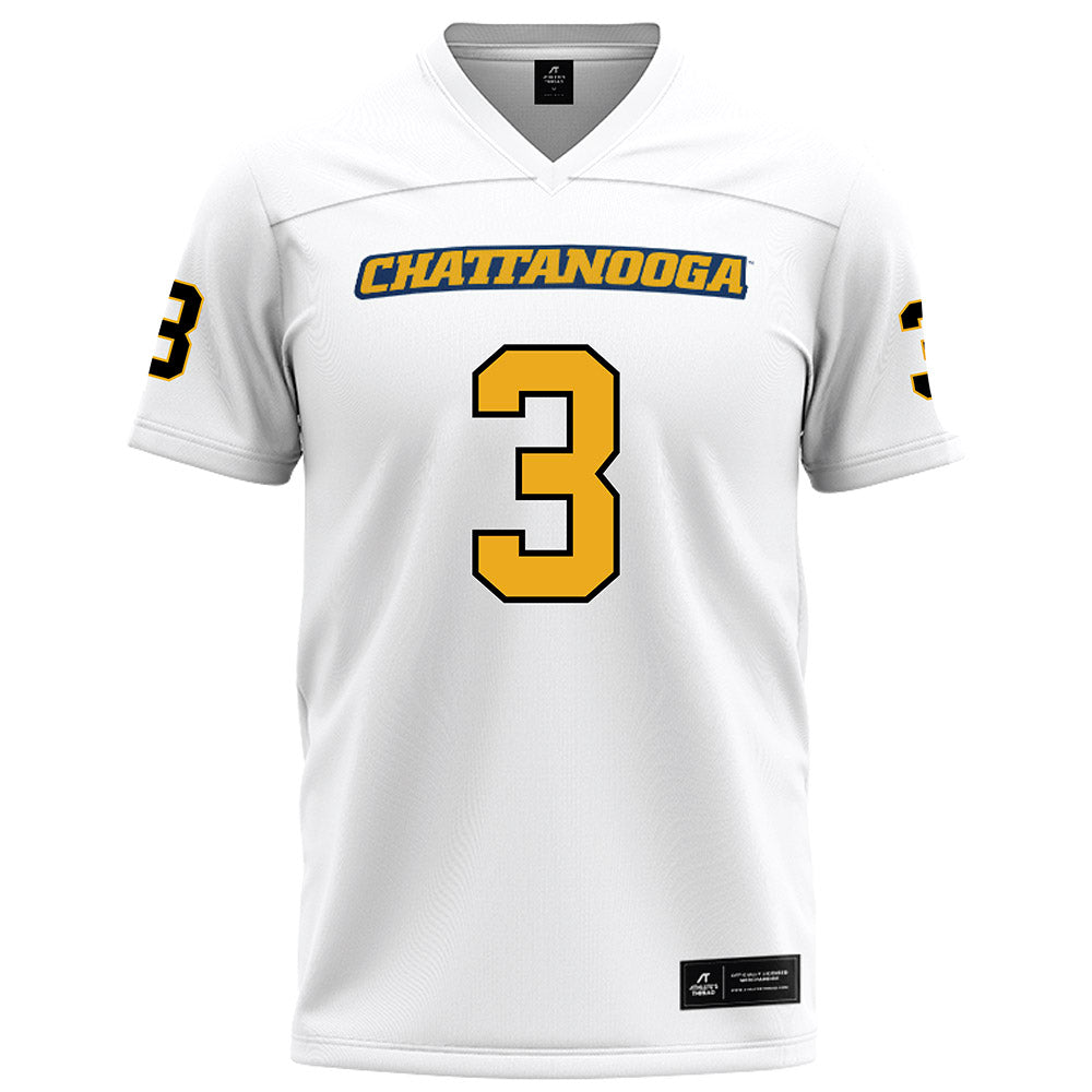 UTC - NCAA Football : Taylor Crumedy - White Football Jersey-0