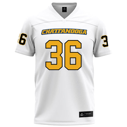 UTC - NCAA Football : D'Arco Perkins McAllister - White Football Jersey-0