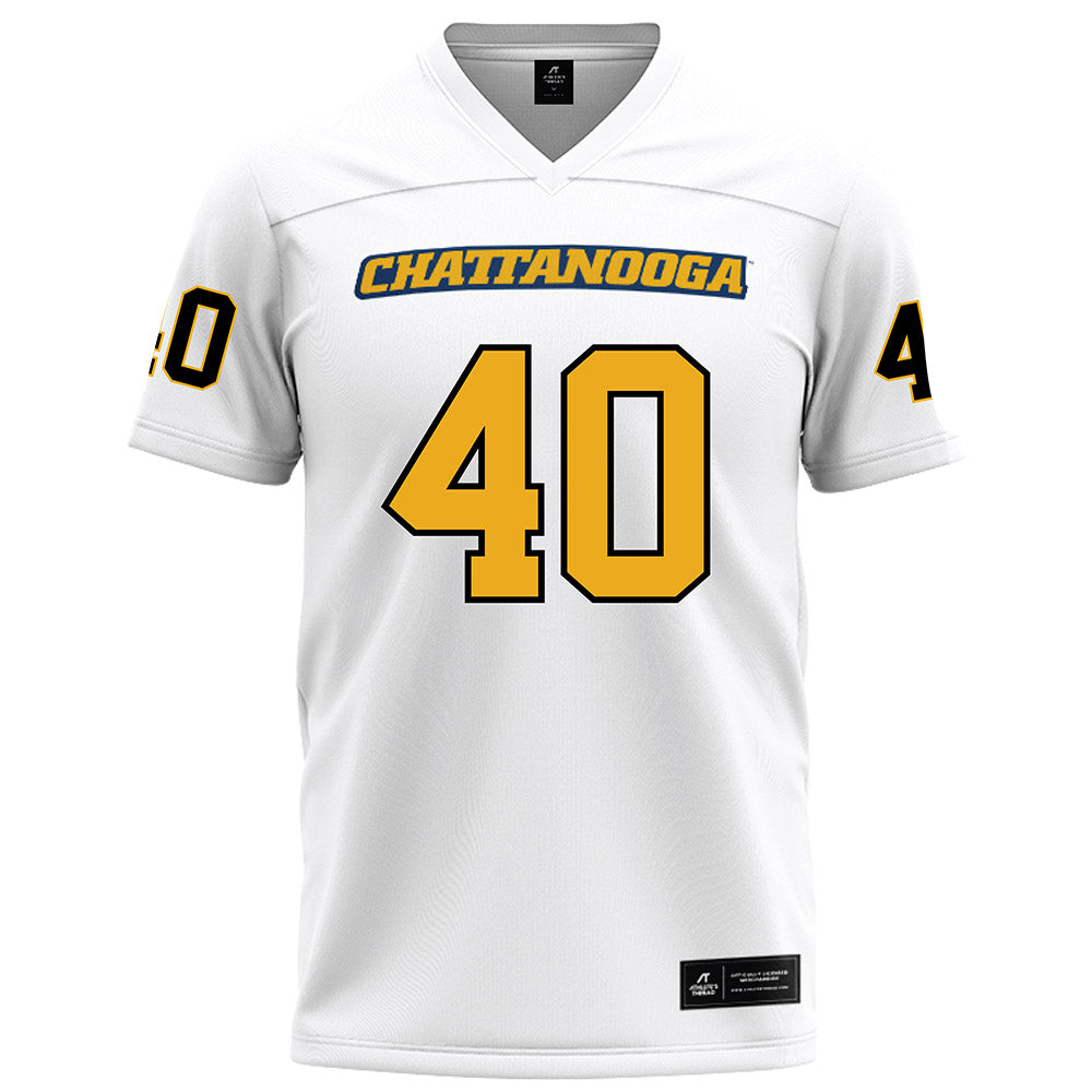 UTC - NCAA Football : Jordyn Dickerson - White Football Jersey-0