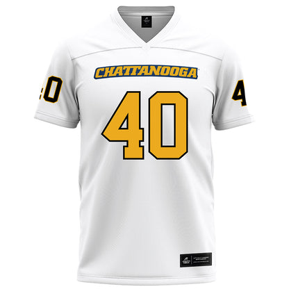 UTC - NCAA Football : Jordyn Dickerson - White Football Jersey-0