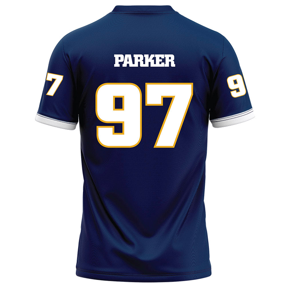 UTC - NCAA Football : Xavier Parker - Navy Football Jersey-1