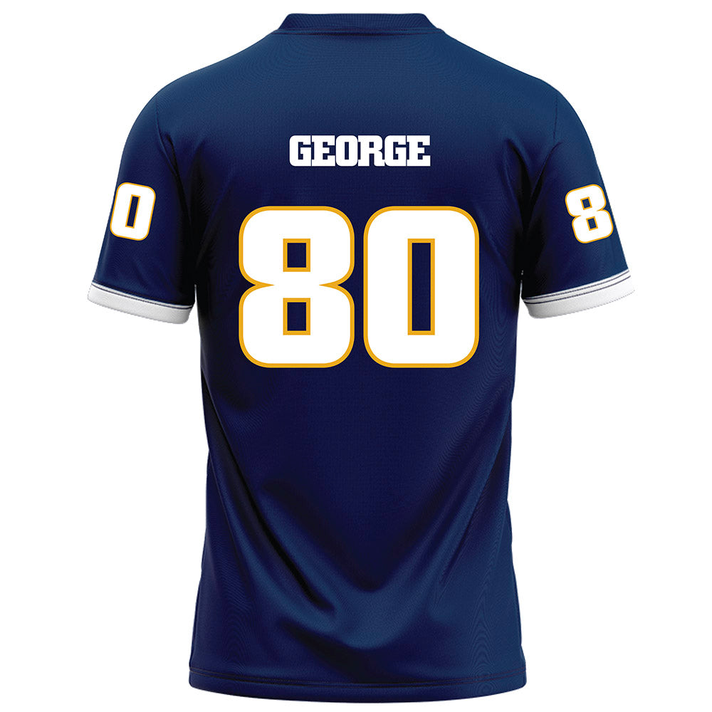 UTC - NCAA Football : Jaden George - Navy Football Jersey-1