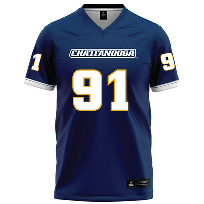 UTC - NCAA Football : Montrell Henderson - Navy Football Jersey-0