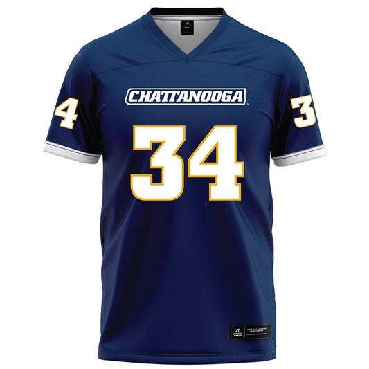 UTC - NCAA Football : Jett Hood - Navy Football Jersey