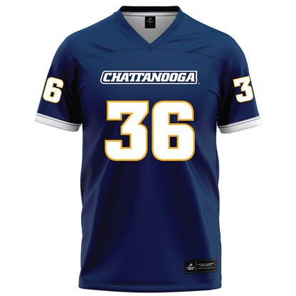 UTC - NCAA Football : D'Arco Perkins McAllister - Navy Football Jersey-0