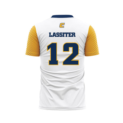 UTC - NCAA Women's Soccer : Elle Lassiter - White Soccer Jersey-1