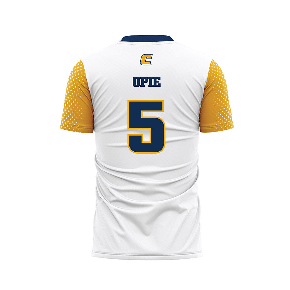 UTC - NCAA Women's Soccer : Hannah Opie - White Soccer Jersey