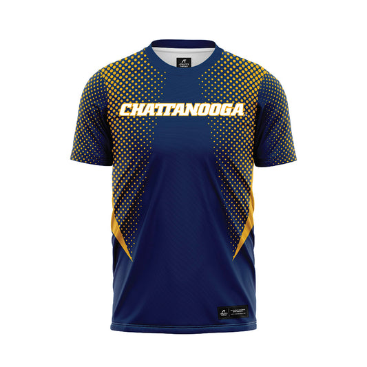 UTC - NCAA Women's Soccer : Savannah Dunahay - Navy Soccer Jersey-0