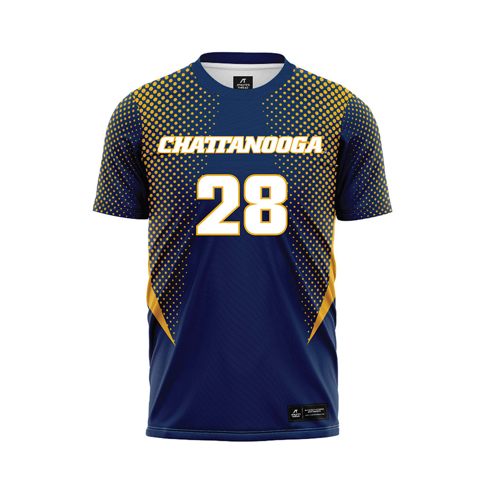UTC - NCAA Women's Soccer : Emma Reeves - Navy Soccer Jersey-0