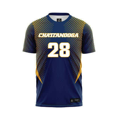 UTC - NCAA Women's Soccer : Emma Reeves - Navy Soccer Jersey-0