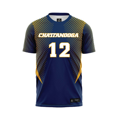 UTC - NCAA Women's Soccer : Elle Lassiter - Navy Soccer Jersey-0