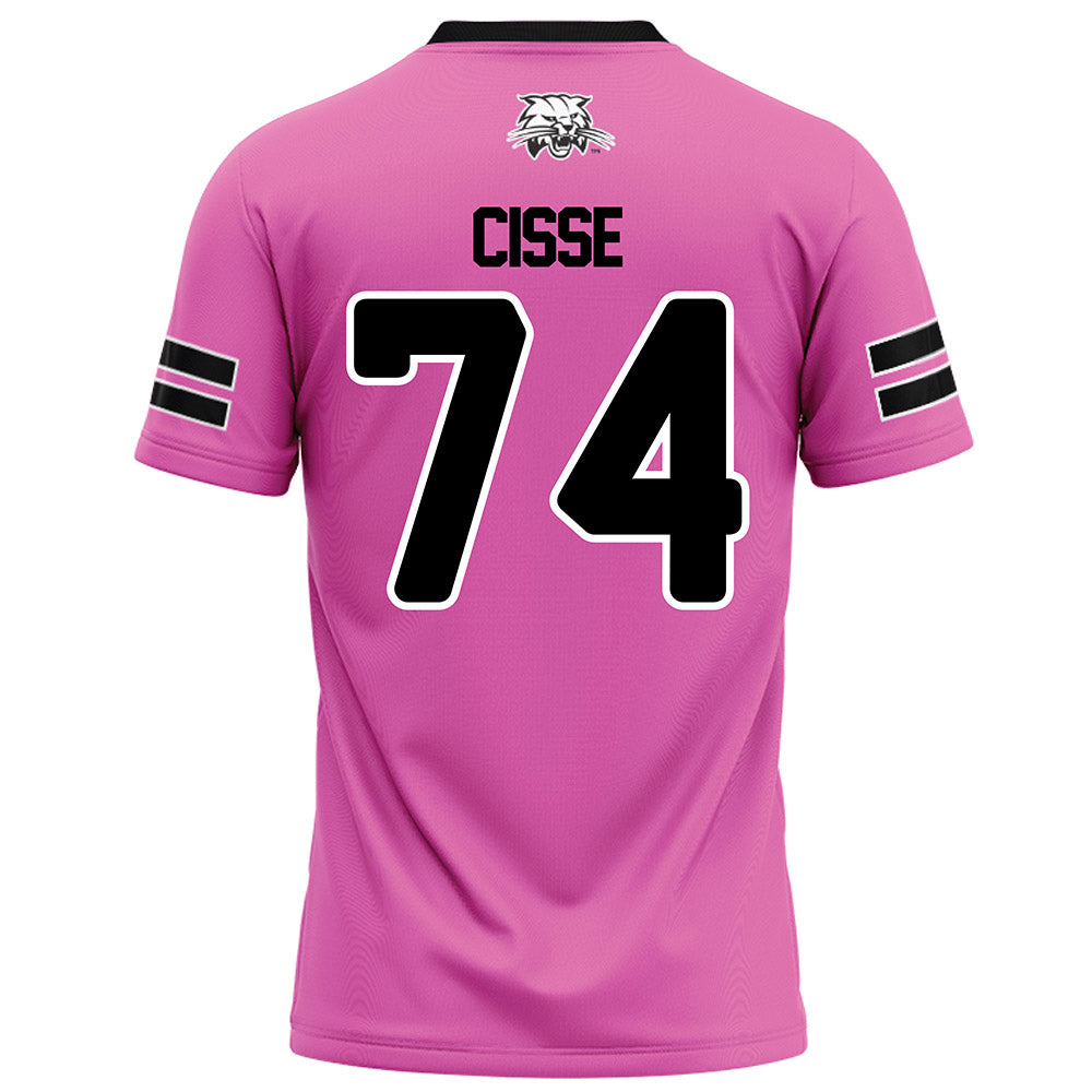 Ohio - NCAA Football : Tigana Cisse - Pink Football Jersey