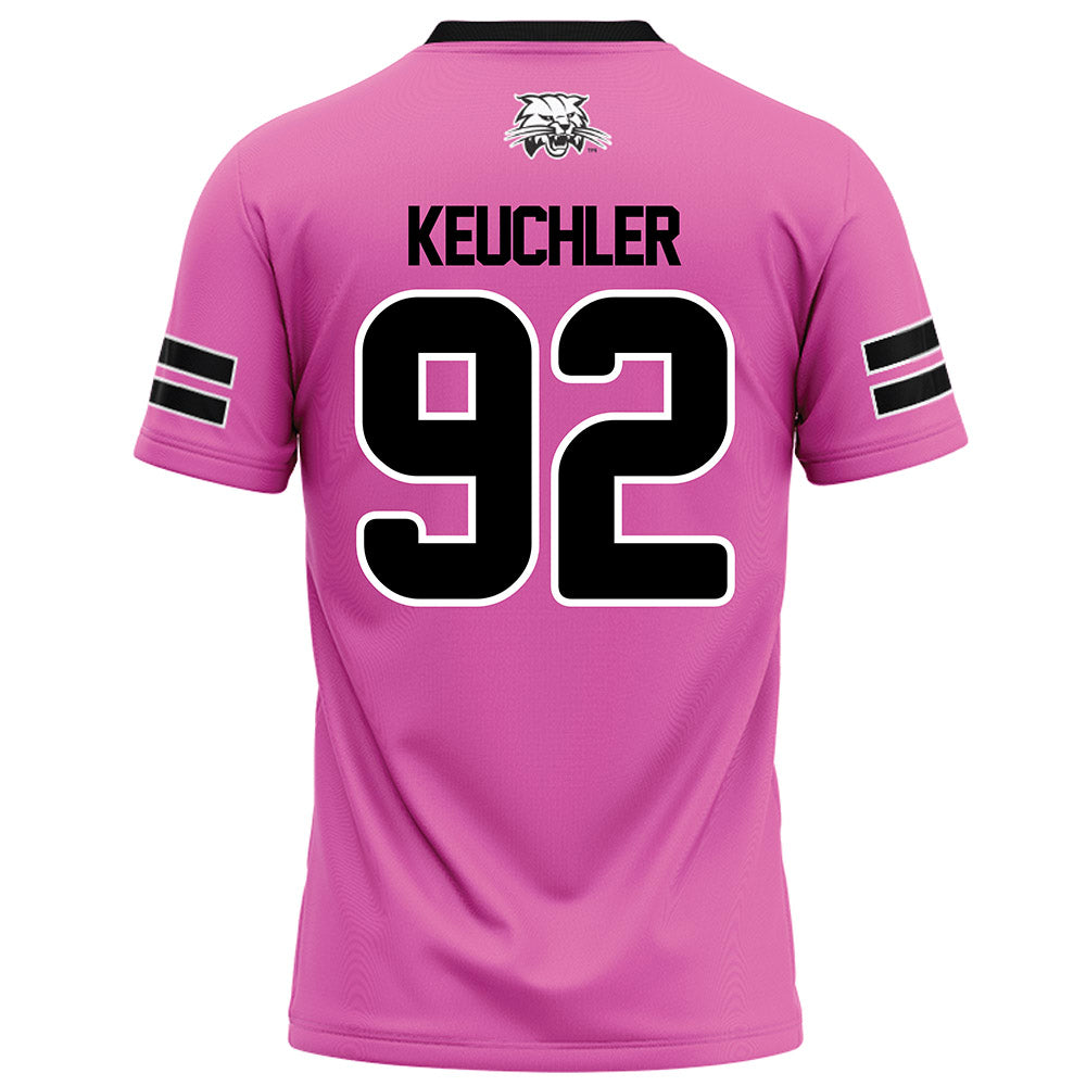 Ohio - NCAA Football : Robert Keuchler - Pink Football Jersey