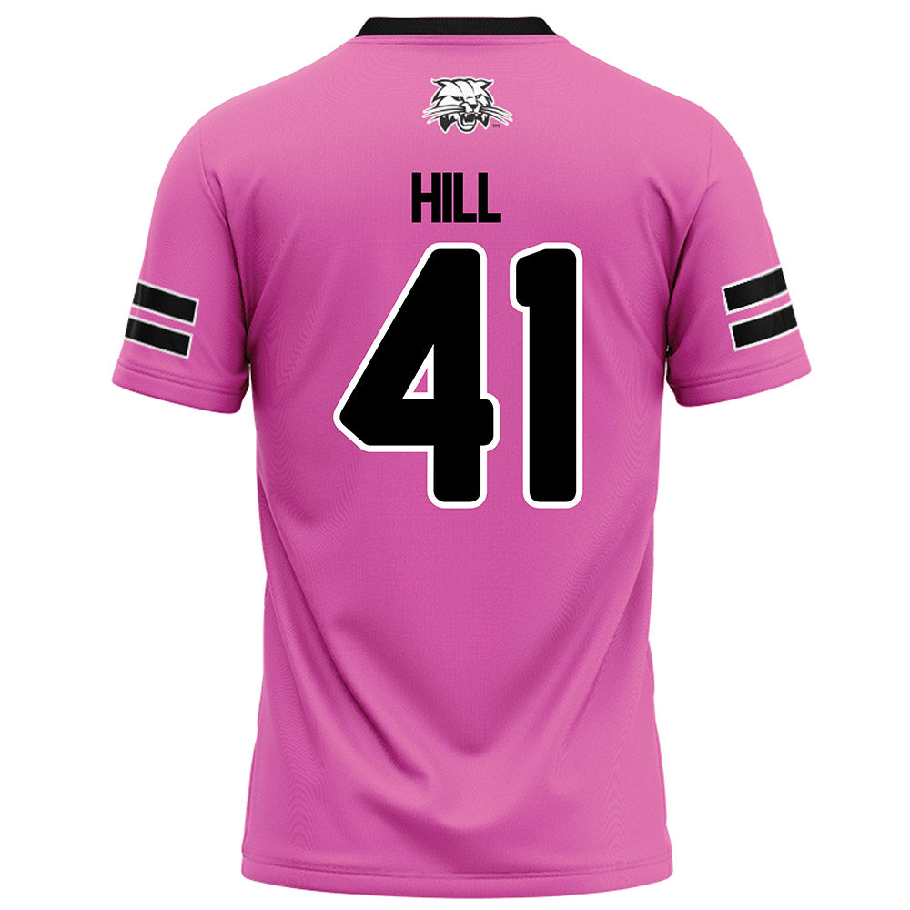 Ohio - NCAA Football : Creed Hill - Pink Football Jersey