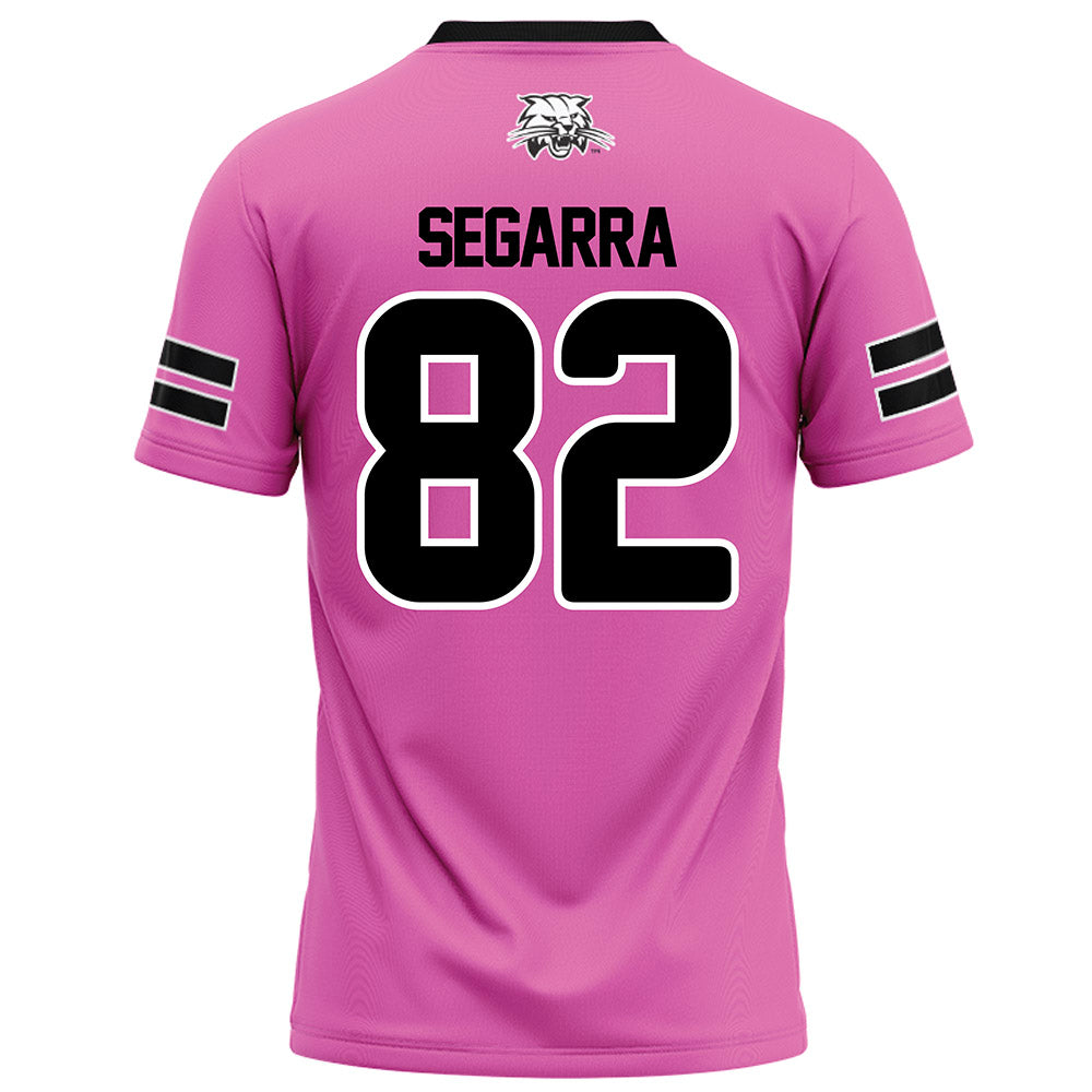 Ohio - NCAA Football : Nick Segarra - Pink Football Jersey