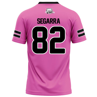 Ohio - NCAA Football : Nick Segarra - Pink Football Jersey