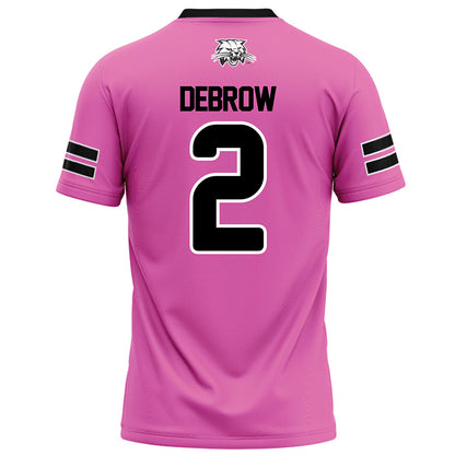 Ohio - NCAA Football : Khamani Debrow - Pink Football Jersey-1