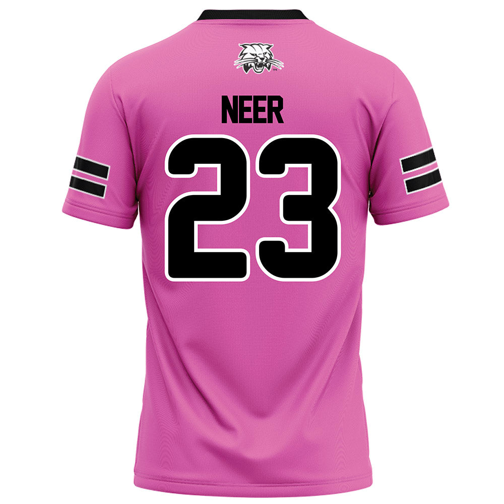 Ohio - NCAA Football : Riley Neer - Pink Football Jersey