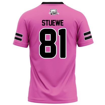 Ohio - NCAA Football : Matthew Stuewe - Pink Football Jersey