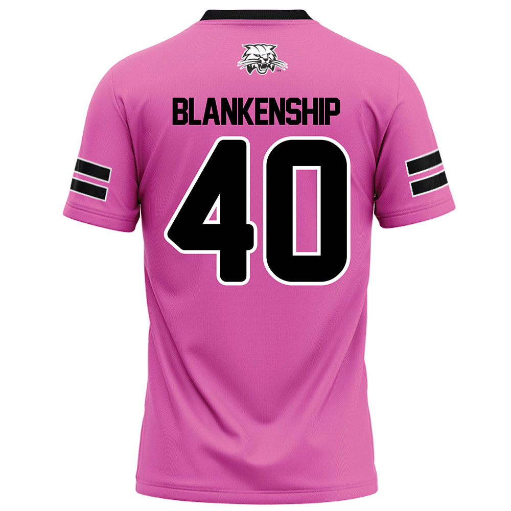 Ohio - NCAA Football : Beau Blankenship - Pink Football Jersey