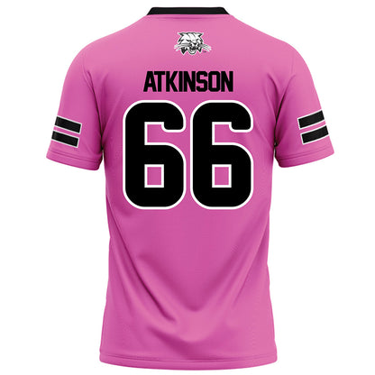 Ohio - NCAA Football : Christophe Atkinson - Pink Football Jersey