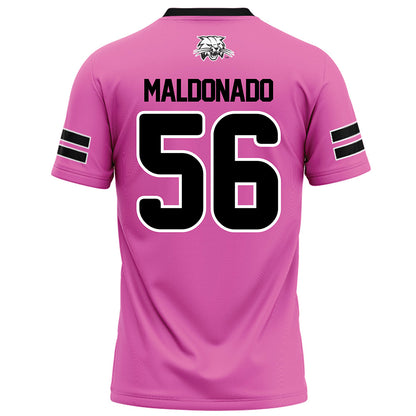 Ohio - NCAA Football : Benjamin Maldonado - Pink Football Jersey-1