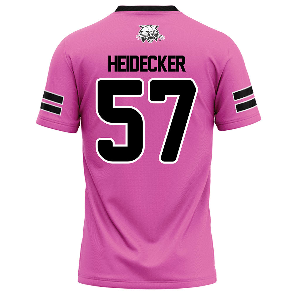 Ohio - NCAA Football : Carson Heidecker - Pink Football Jersey