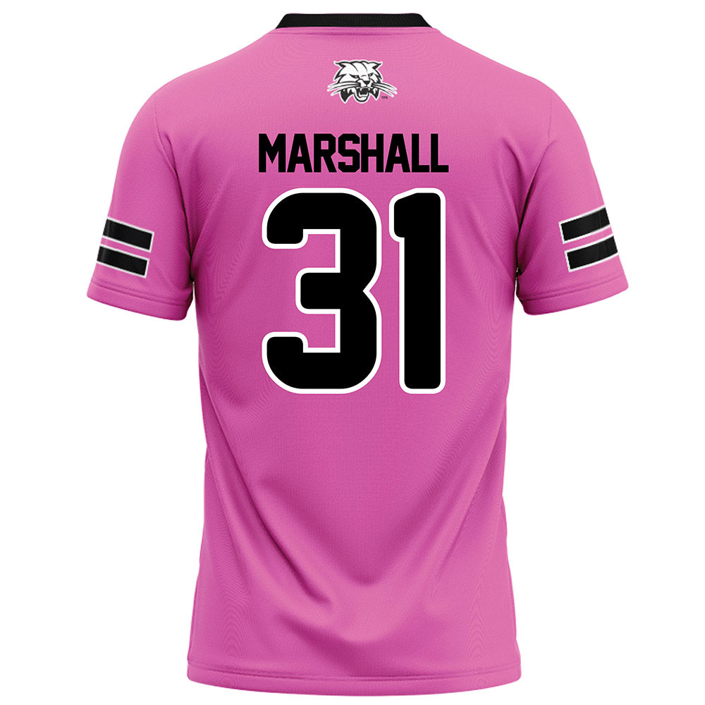 Ohio - NCAA Football : Andrew Marshall - Pink Football Jersey