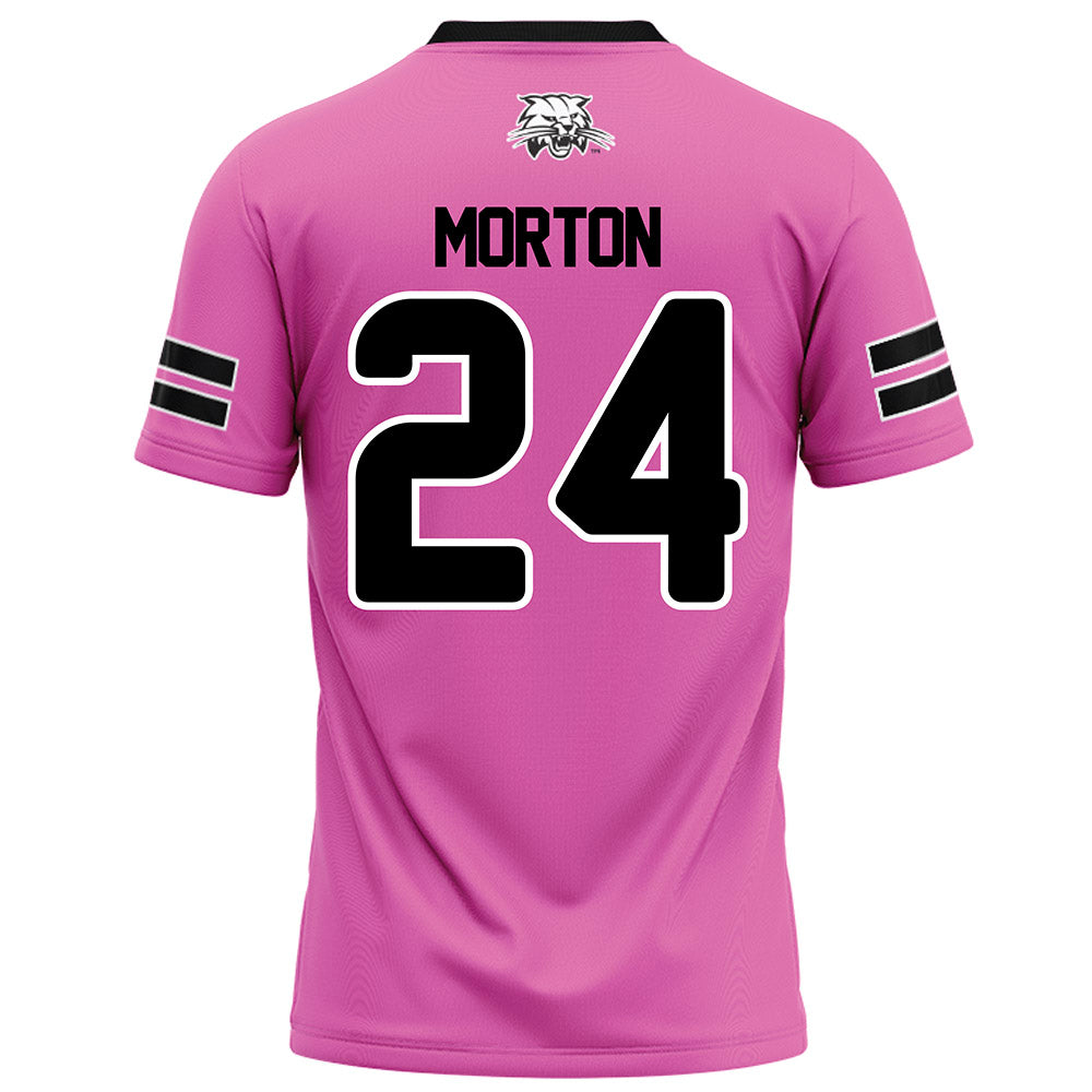 Ohio - NCAA Football : Dj Morton - Pink Football Jersey