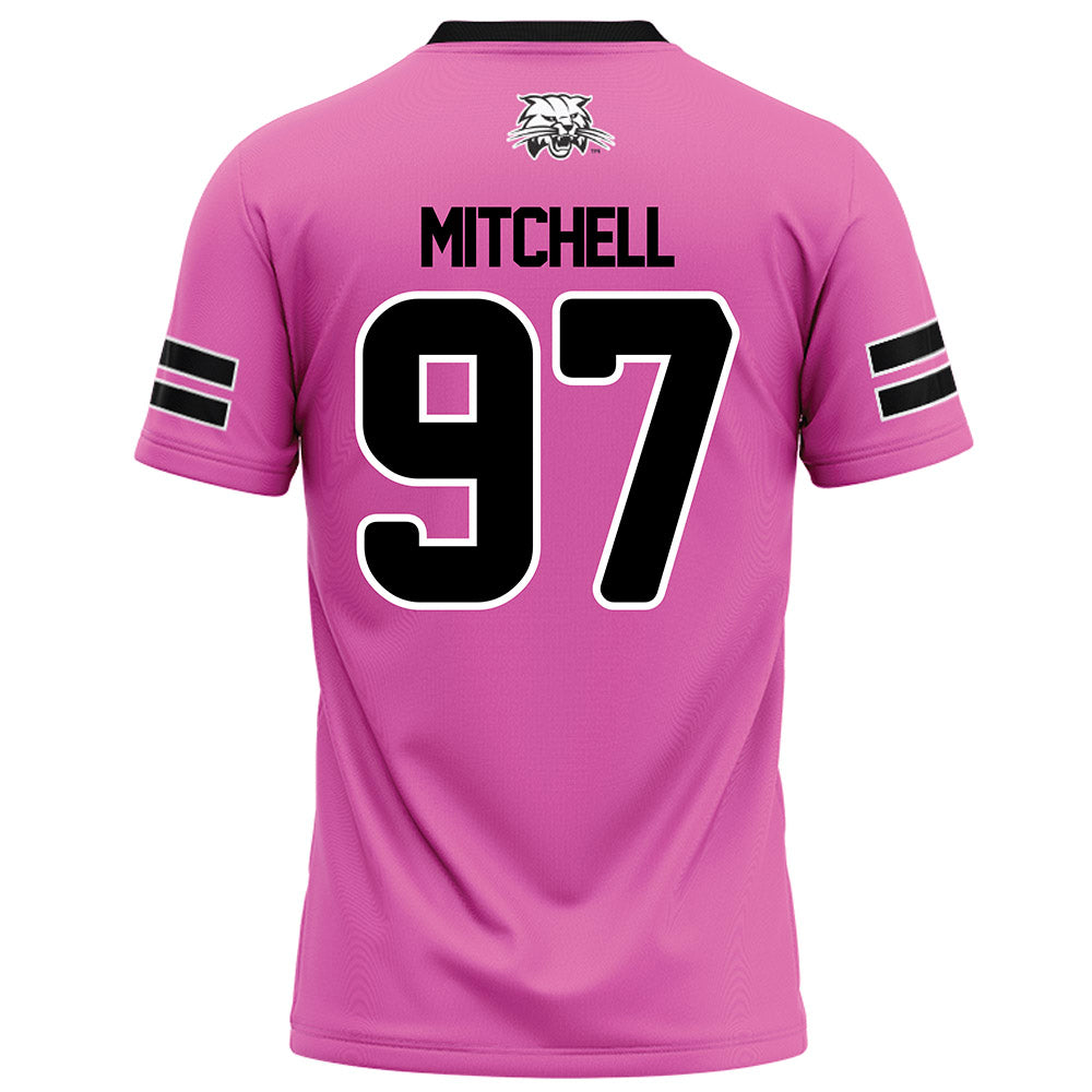 Ohio - NCAA Football : Austin Mitchell - Pink Football Jersey