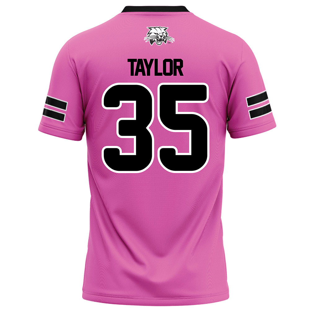 Ohio - NCAA Football : Shay Taylor - Pink Football Jersey