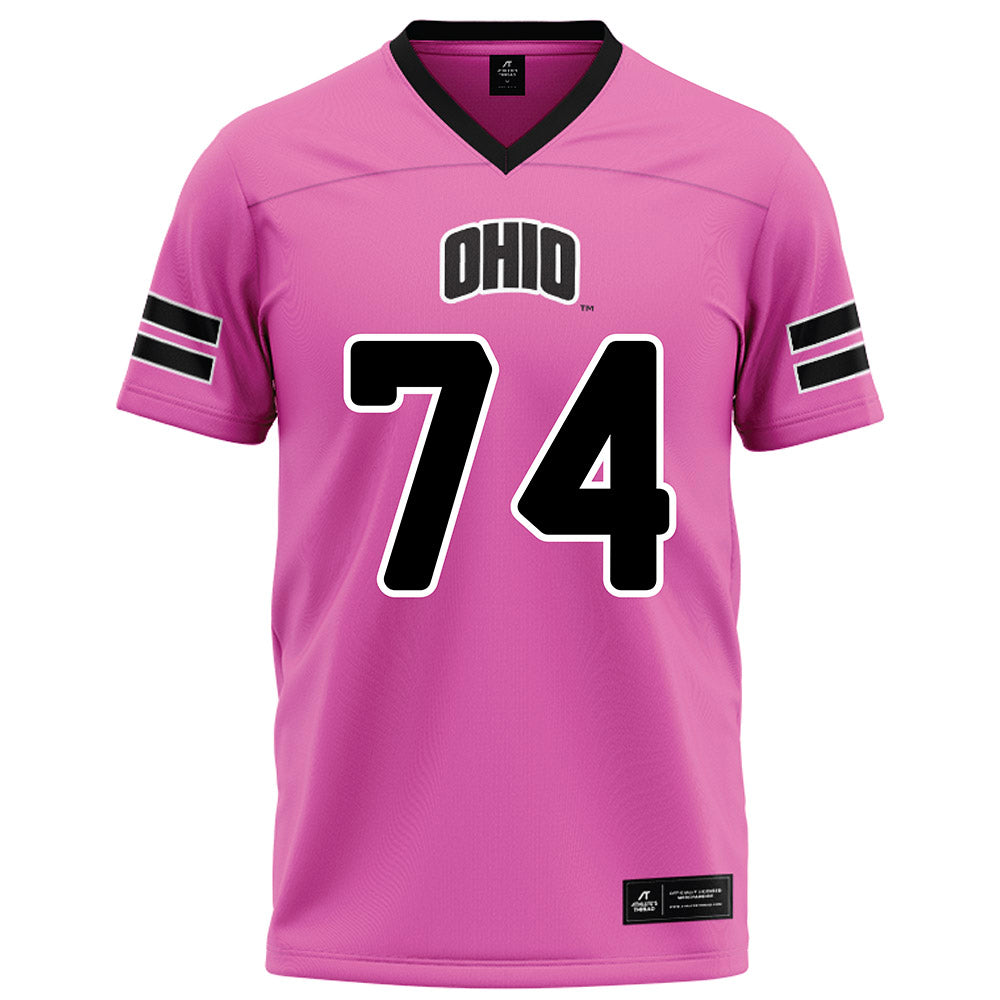 Ohio - NCAA Football : Tigana Cisse - Pink Football Jersey