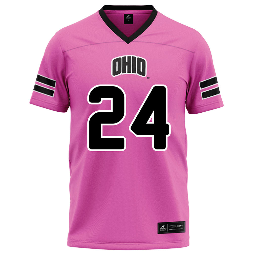 Ohio - NCAA Football : Irving Brown - Pink Football Jersey-0