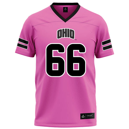 Ohio - NCAA Football : Christophe Atkinson - Pink Football Jersey