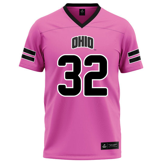 Ohio - NCAA Football : Jasen Kelly - Pink Football Jersey