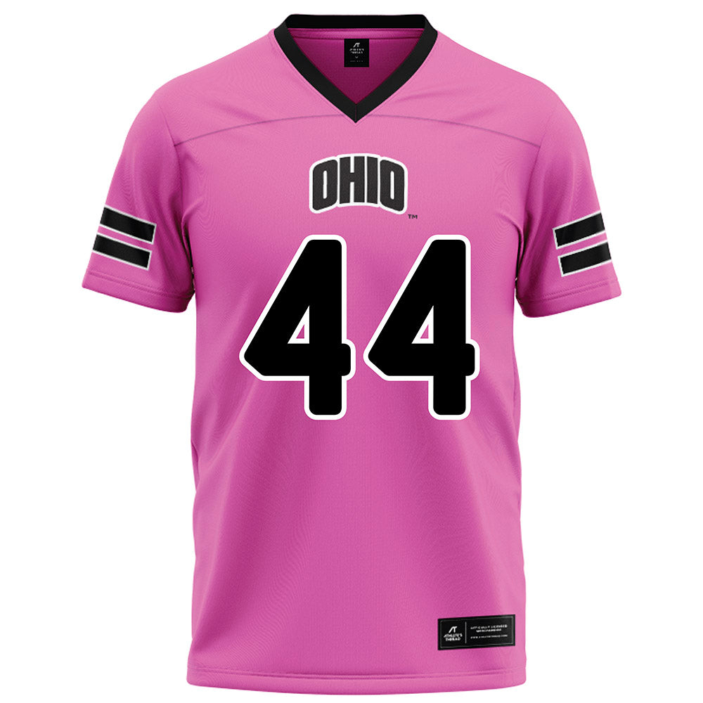 Ohio - NCAA Football : Gianni Spetic - Pink Football Jersey