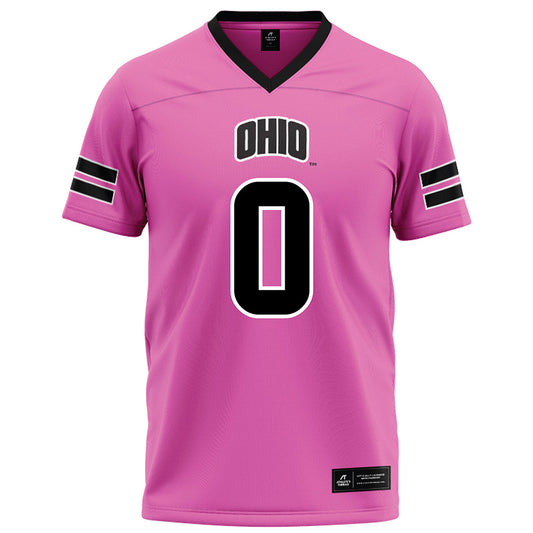Ohio - NCAA Football : Delaney Crawford - Pink Football Jersey