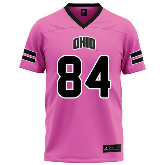 Ohio - NCAA Football : AJ Miller - Pink Football Jersey-0