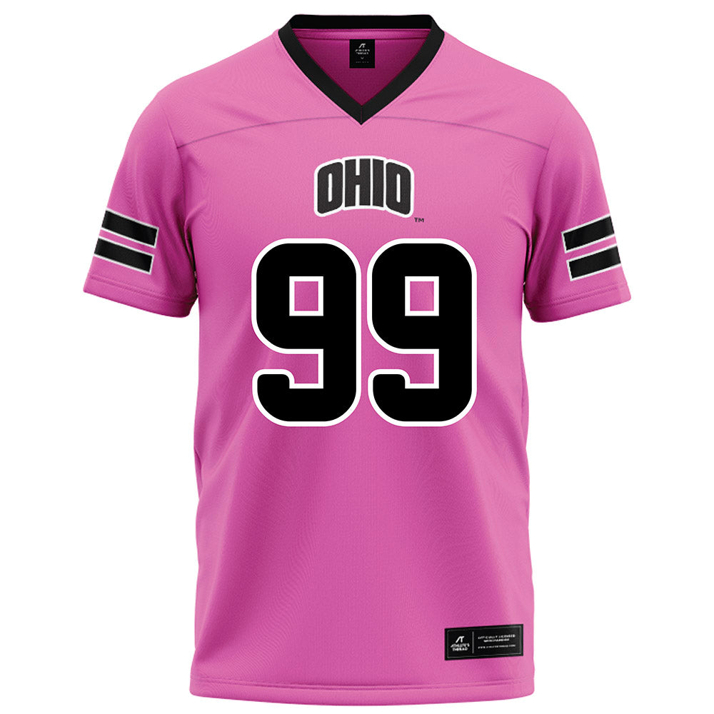 Ohio - NCAA Football : Joey Woolard - Pink Football Jersey