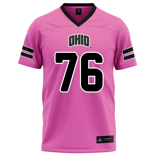 Ohio - NCAA Football : Bryce Parson - Pink Football Jersey