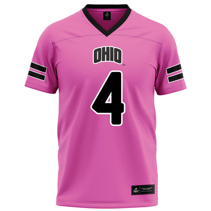 Ohio - NCAA Football : Roman Parodie - Pink Football Jersey