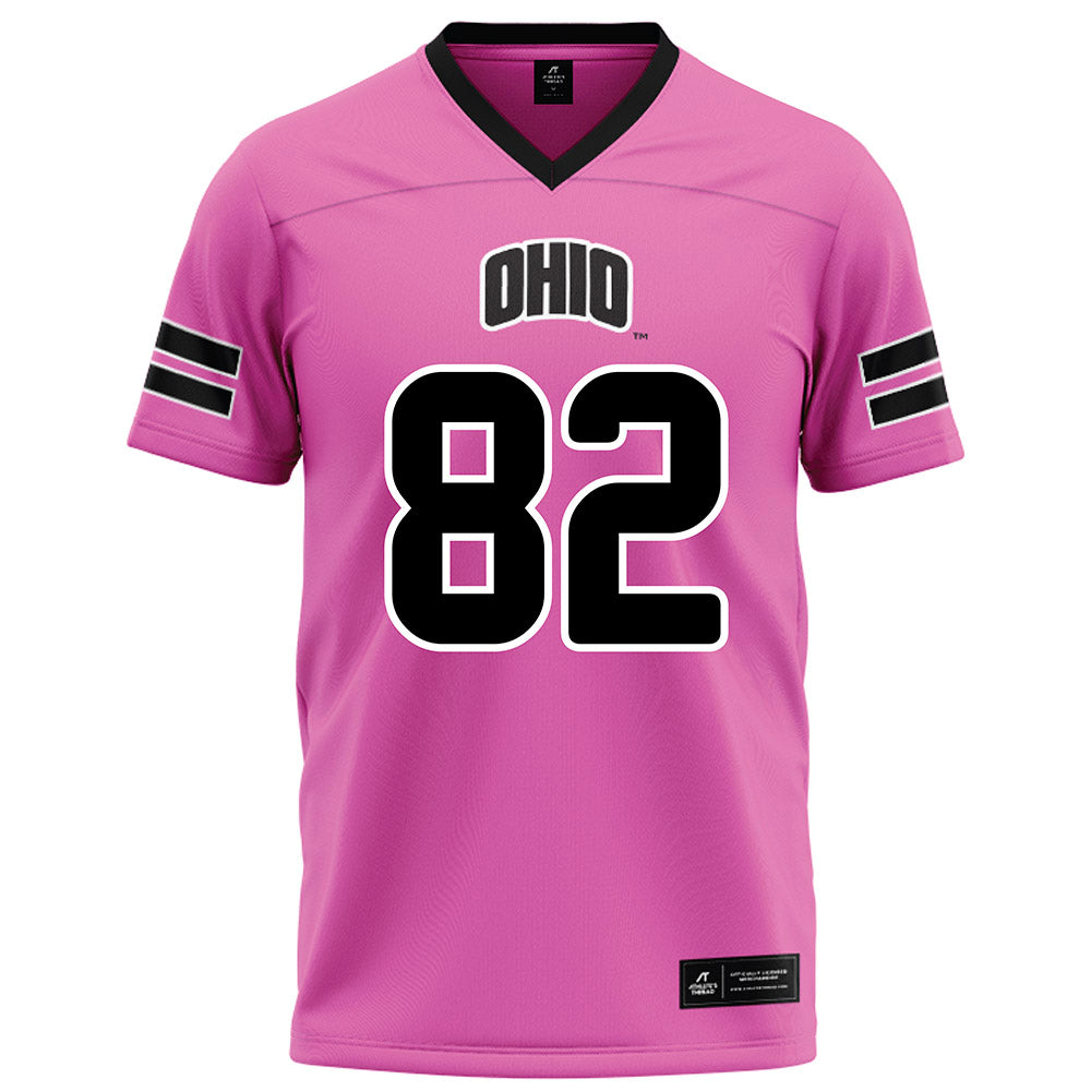 Ohio - NCAA Football : Nick Segarra - Pink Football Jersey